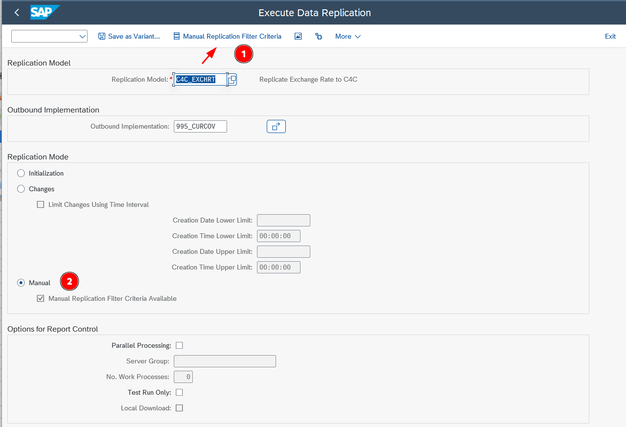 manual filter criteria